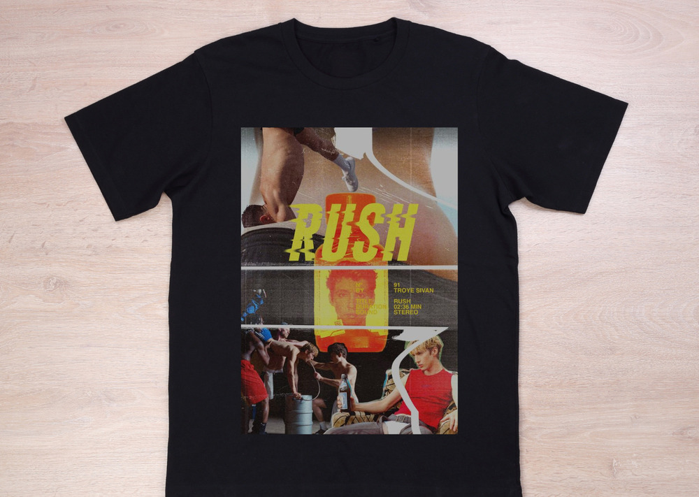 Troye Sivan Rush Album Shirt Troye Sivan Music Tour Shirt